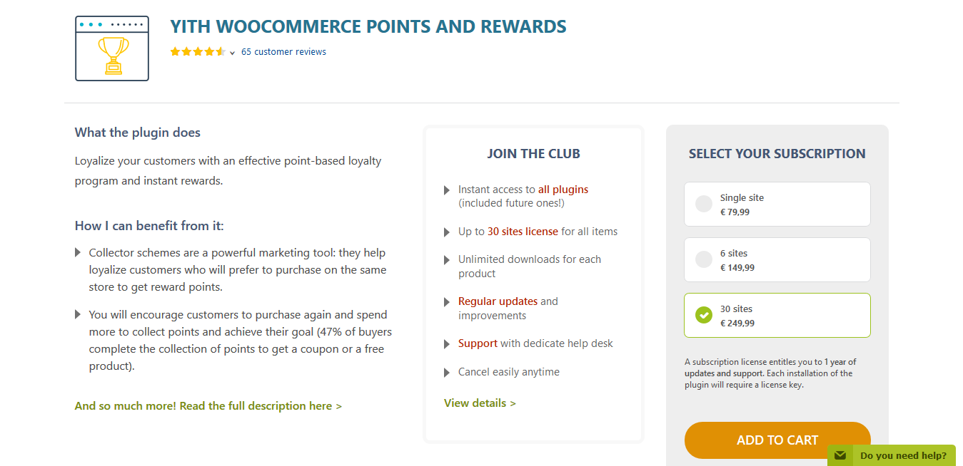 YITH WooCommerce Points and Rewards Premium 3.21.0