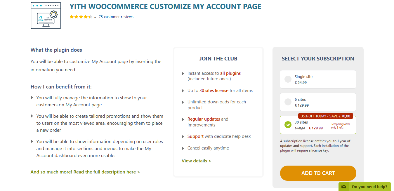 YITH WooCommerce Customize My Account Page Premium 3.15.0