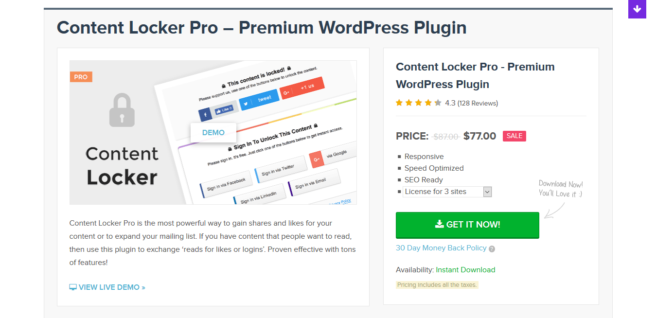 MyThemeShop Content Locker Pro 1.0.16 – Premium WordPress Plugin