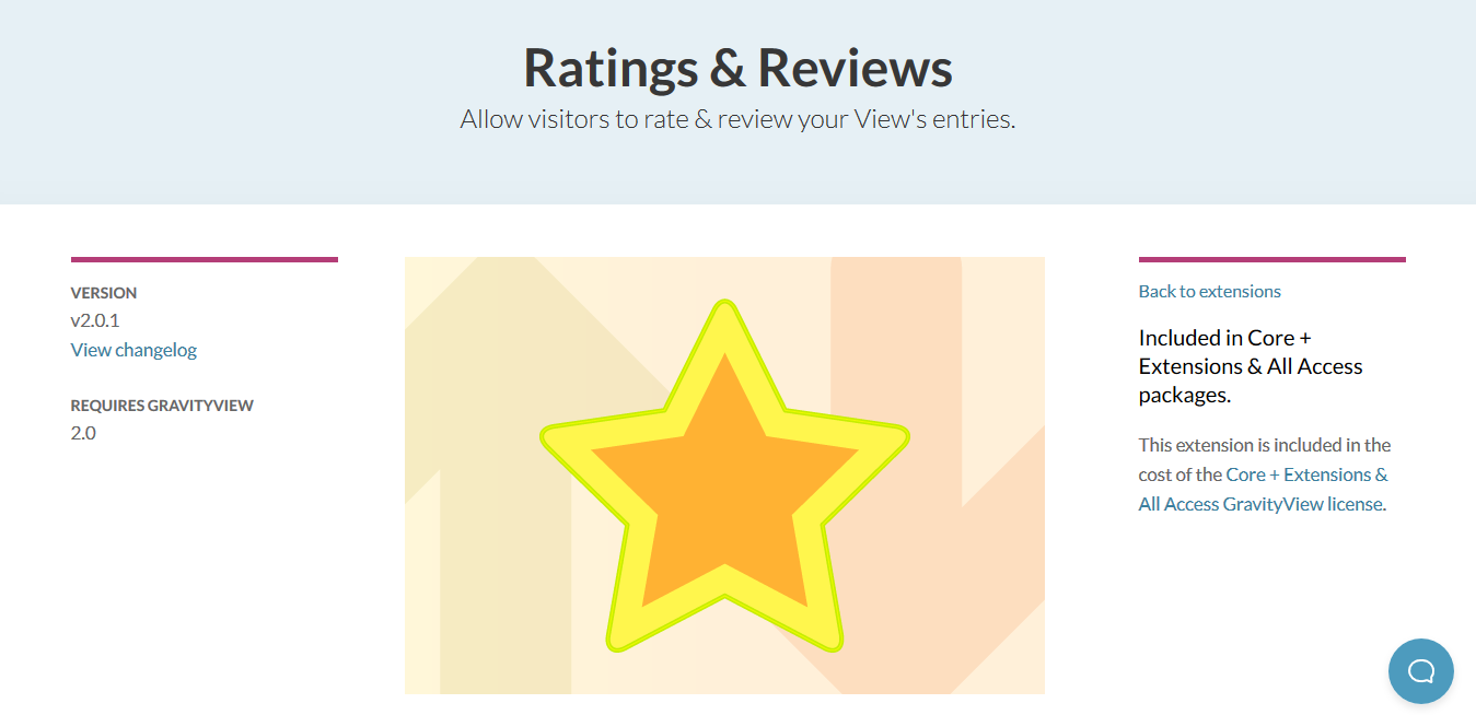 GravityView – Ratings & Reviews 2.1