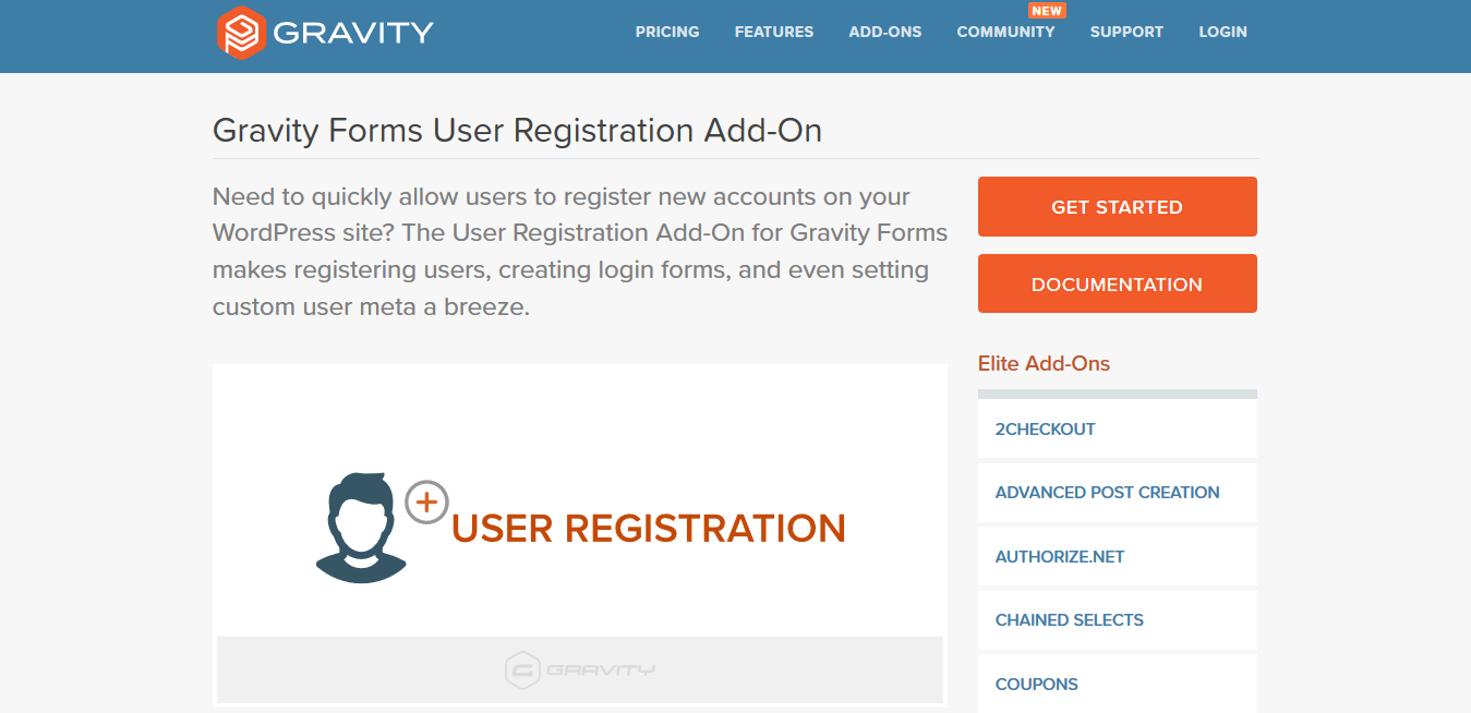 Gravity Forms User Registration Addon 4.9.1