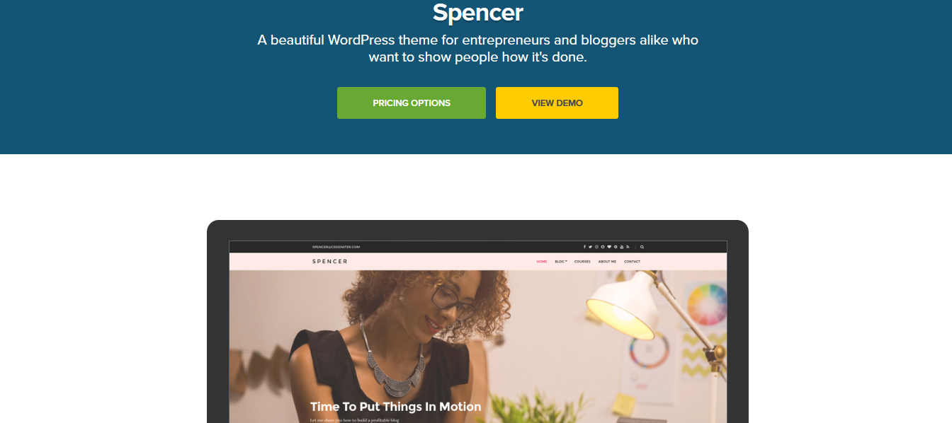 CSS Igniter Spencer Business WordPress Theme 1.7.2