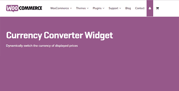 WooCommerce Currency Converter Widget 1.6.27