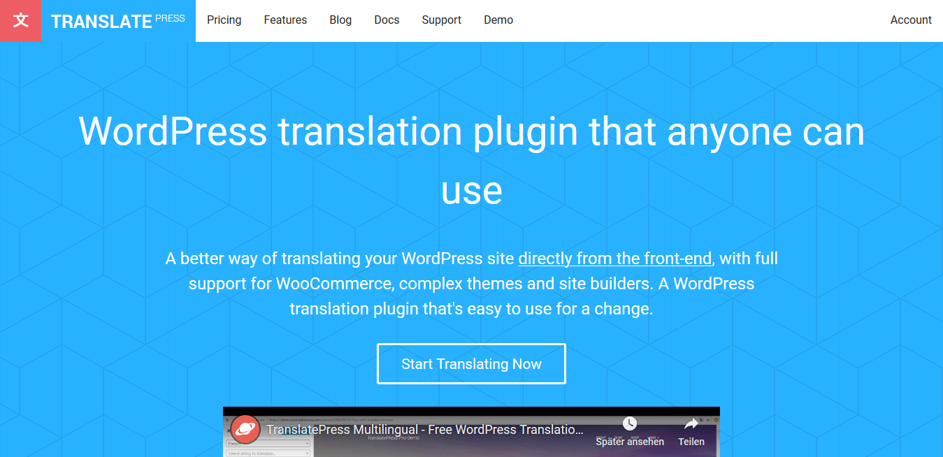 TranslatePress 2.3.8 + 1.2.2 Addon (All 7 Addons) – WordPress Translation Plugin