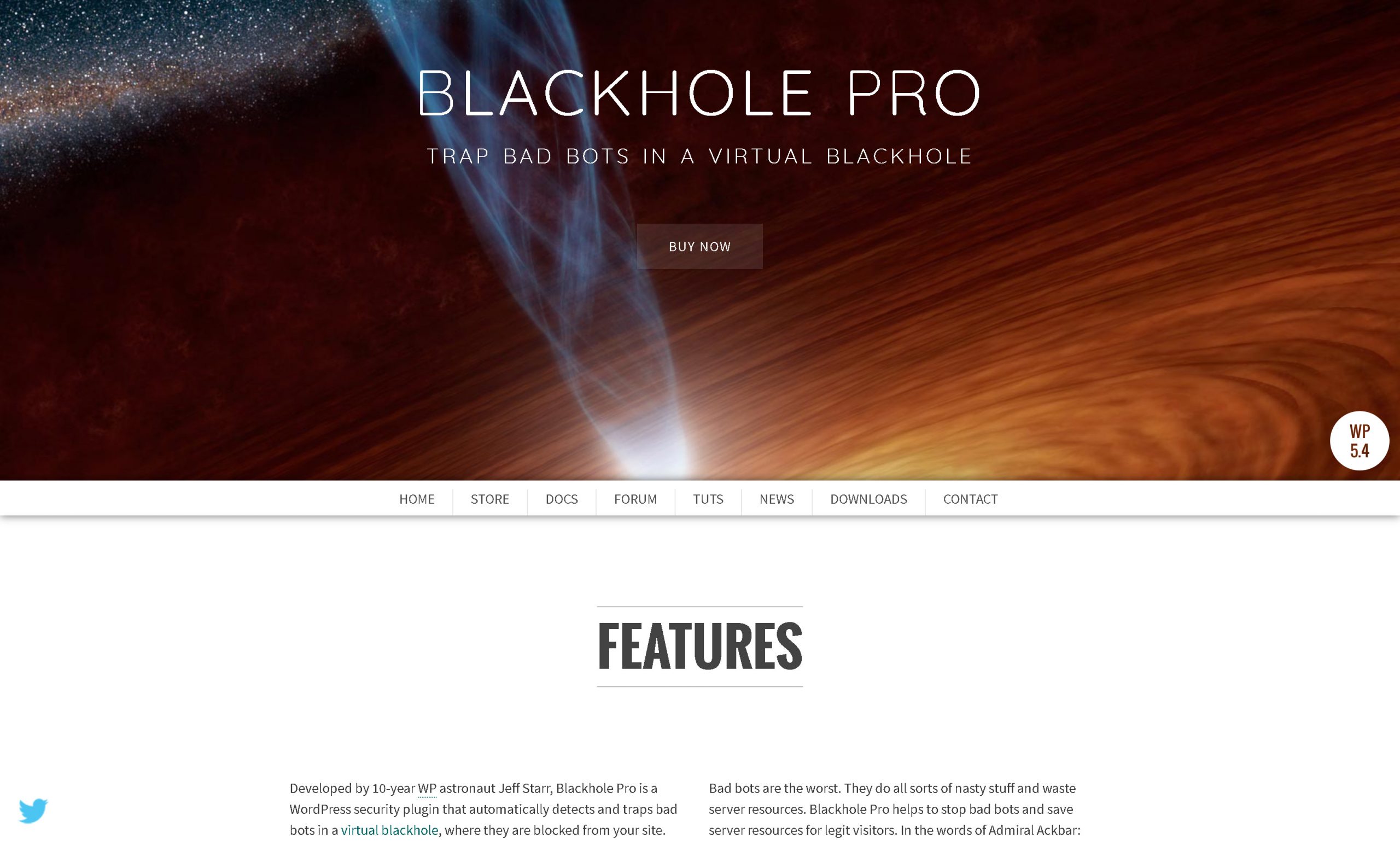 Blackhole Pro 3.1 – Trap bad bots in a virtual blackhole