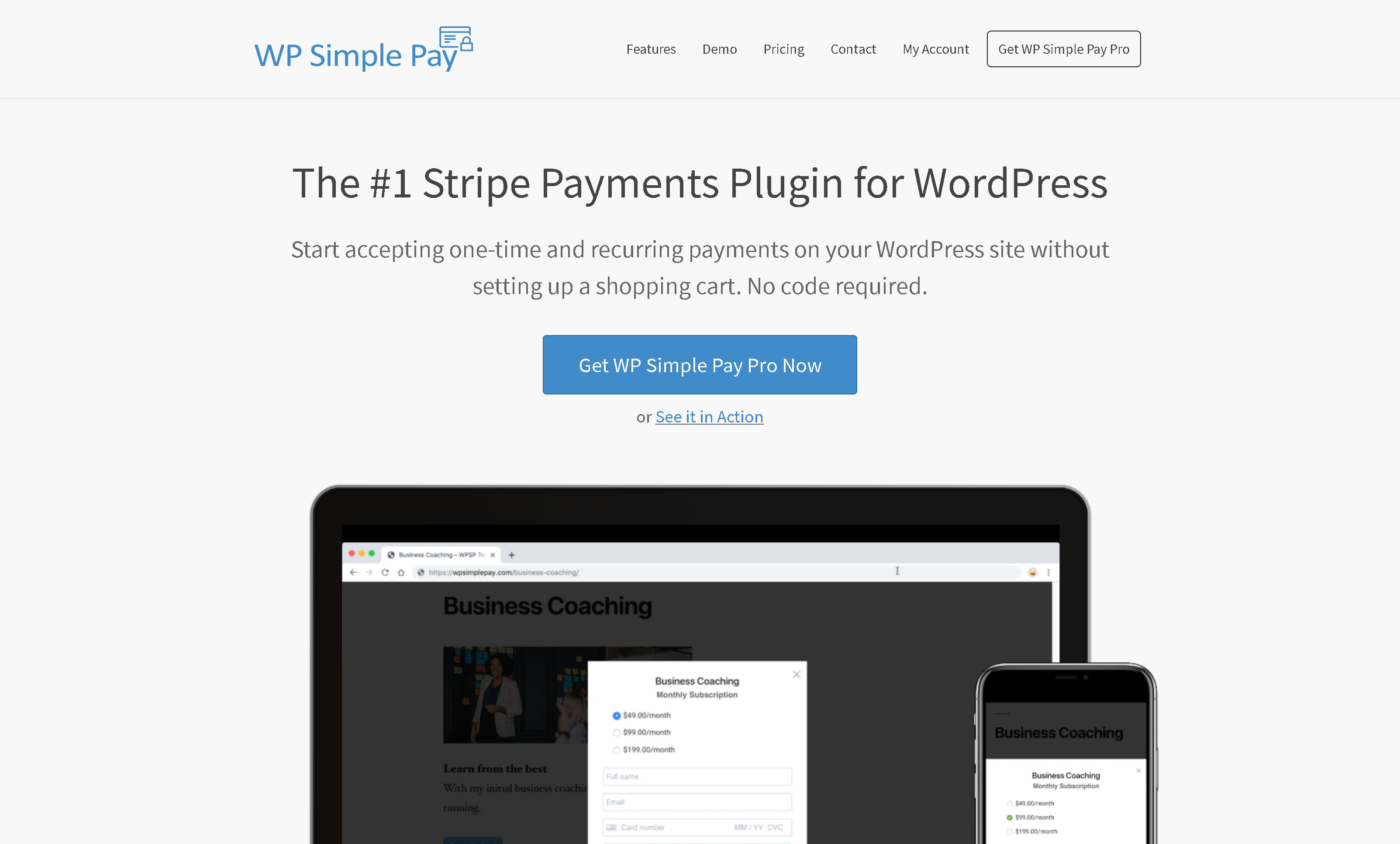 WP Simple Pay Pro 4.4.7.1 – Stripe Payments Plugin