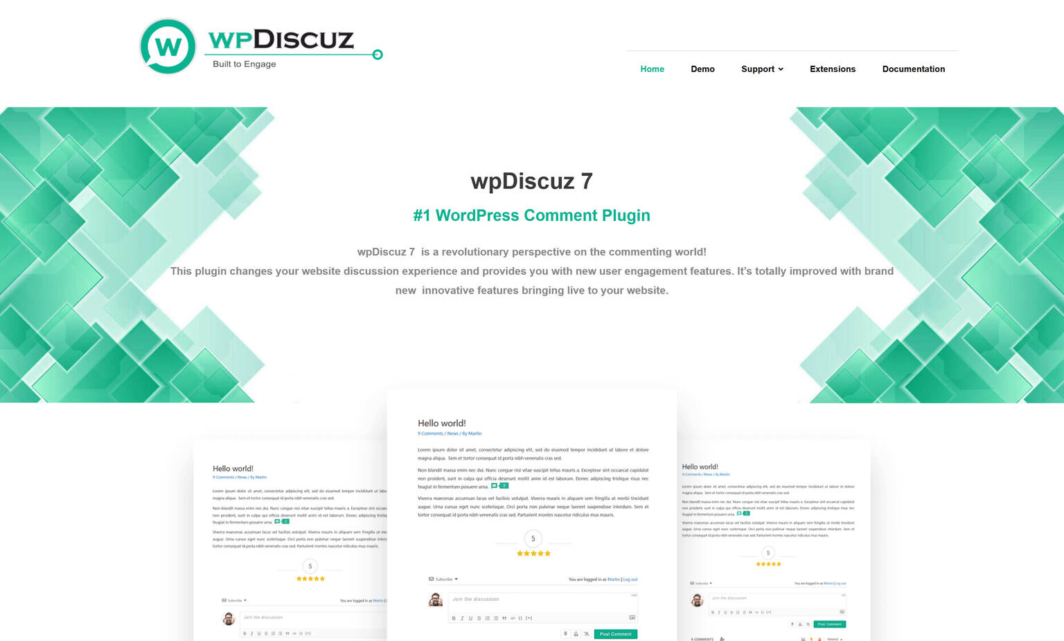 wpDiscuz 7.3.10 (+All 17 Addons) – WordPress Comment Plugin Addons