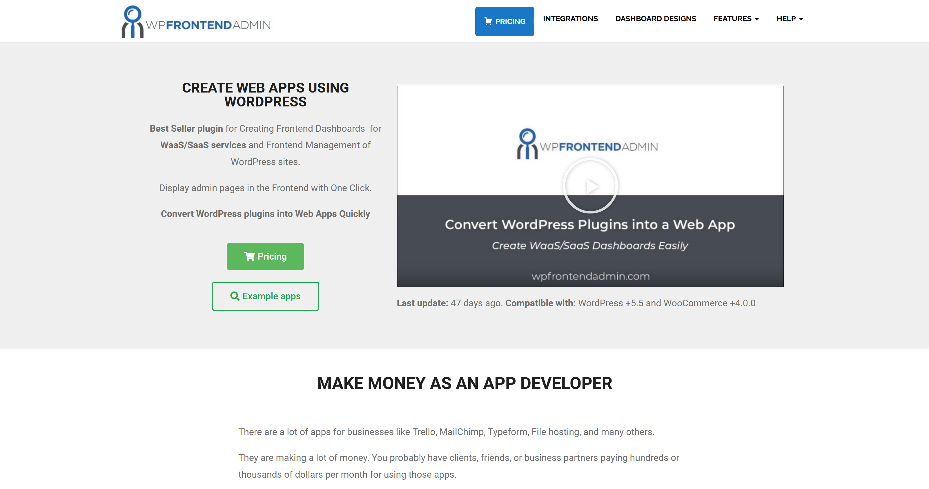 WP Frontend Admin (Premium) 1.17.0.6 – Create Web Apps with WordPress
