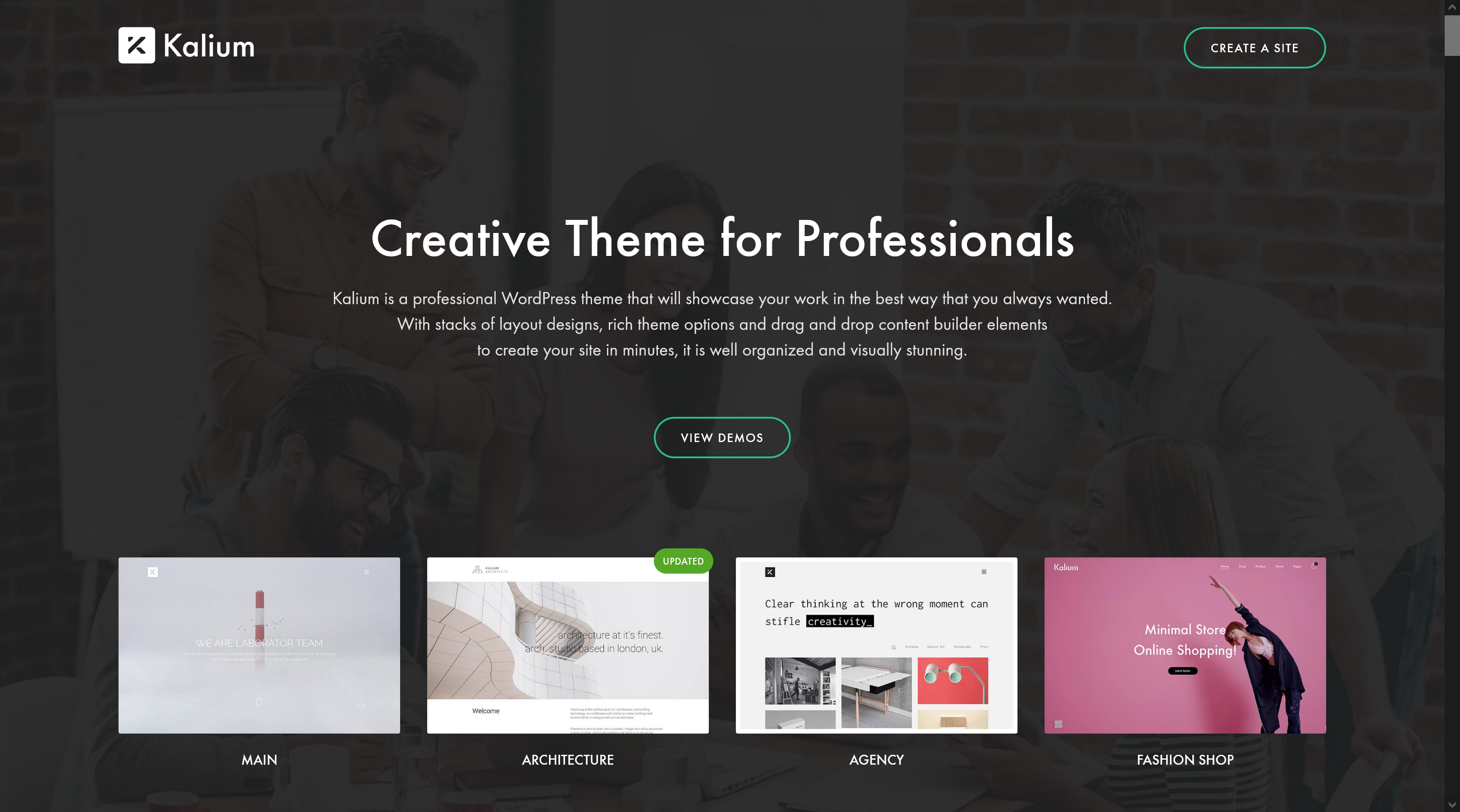 Kalium 3.10 – Creative WordPress Theme for Professionals
