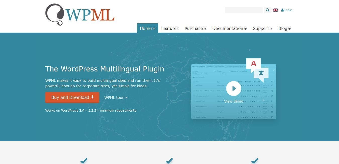 WPML 4.6.9 – WordPress CMS Multilingual Plugin