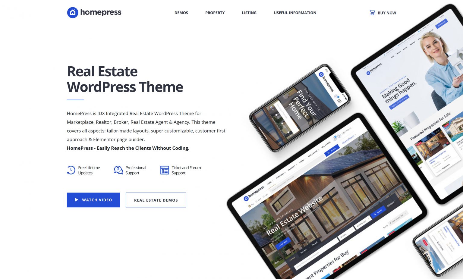 HomePress 1.3.5 – WordPress Real Estate Theme