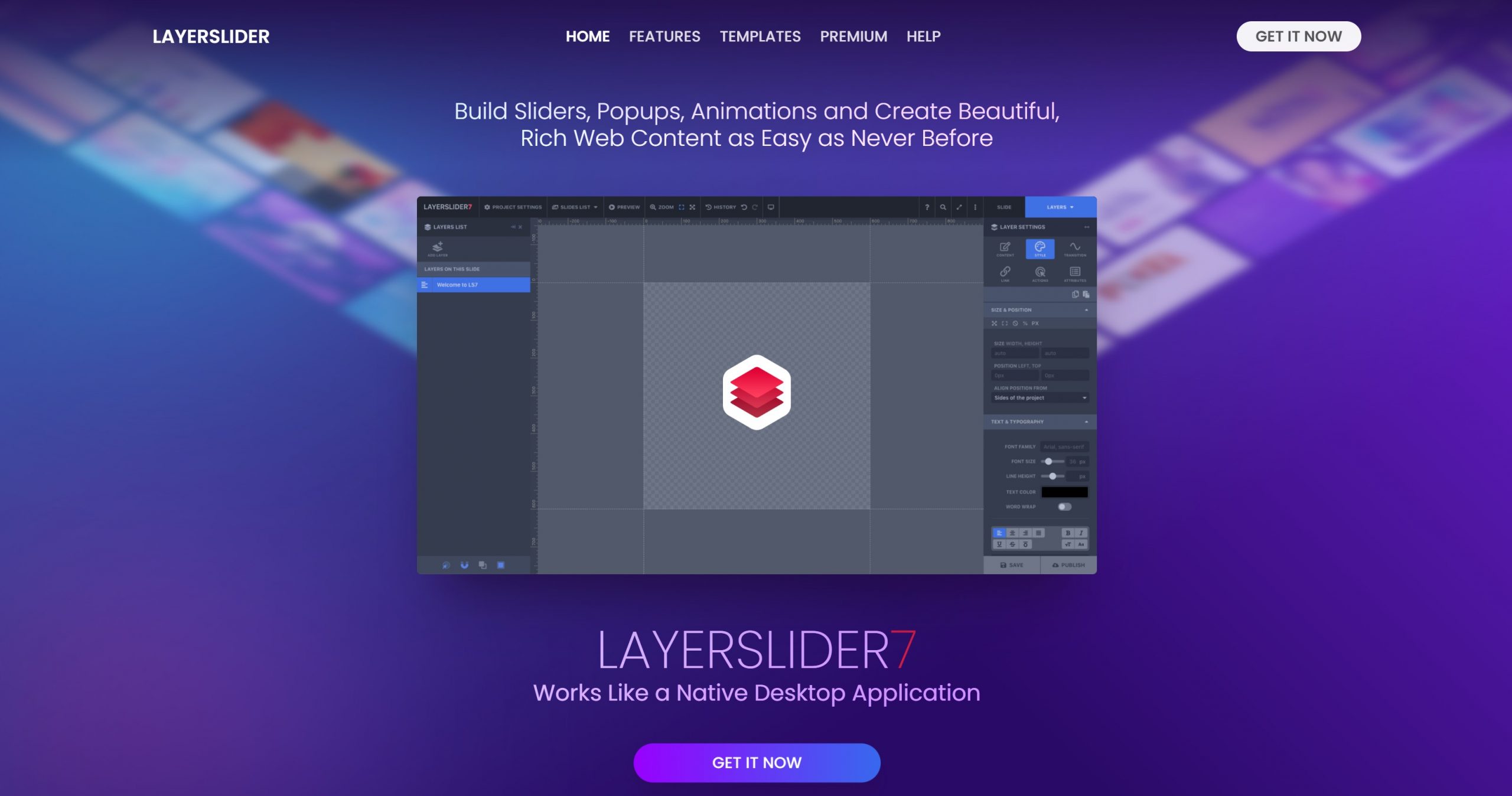 Kreatura LayerSlider 7.2.5 + Templates – WordPress Plugin