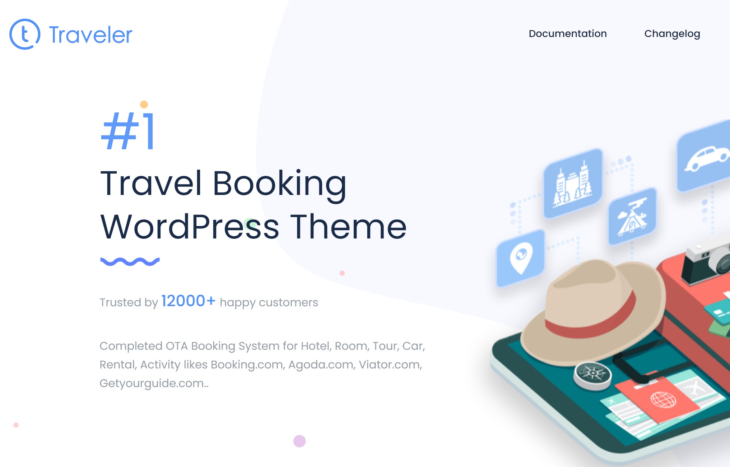 Taveler 3.0.3 – Travel Booking WordPress Theme