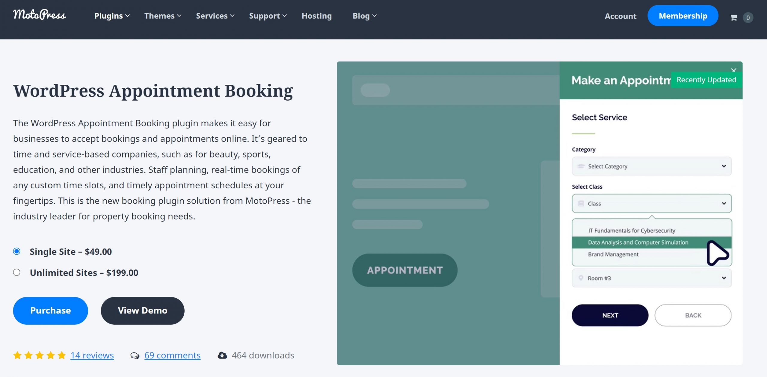 MotoPress Appointment Booking 1.17.2 – WordPress Plugin