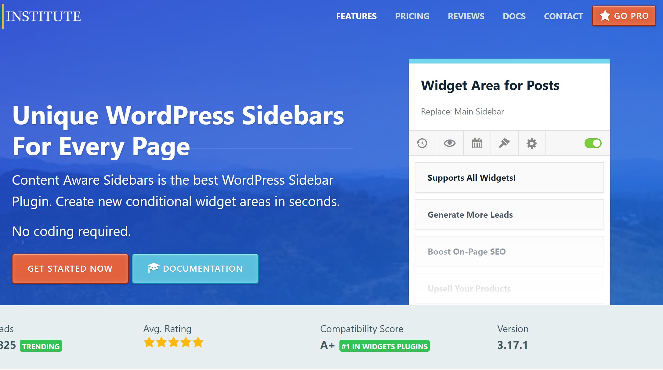 Content Aware Sidebars Pro 3.17.1 – WordPress Plugin