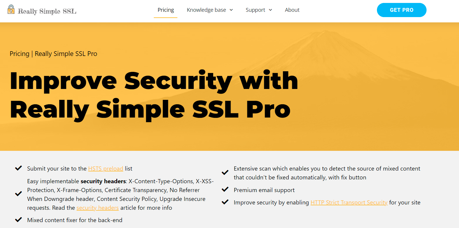 Really Simple SSL Pro 7.2.3 – WordPress Plugin